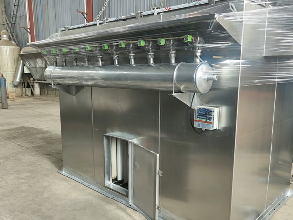 Stainless steel bag dust collector