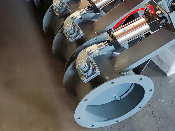 Pneumatic Ventilation Butterfly Valve