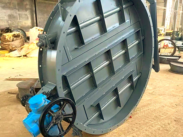 Round Ventilation Butterfly Valve