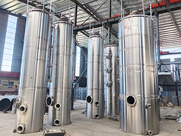 Stainless Steel Spray Tower Scrubber