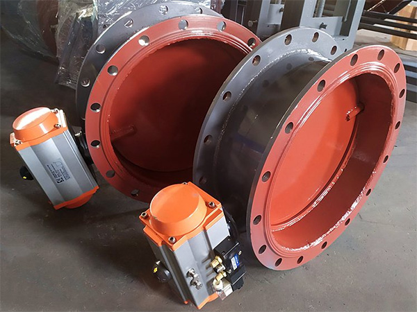 Ventilation Control Butterfly Valve